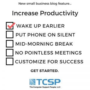 Increase Productivity